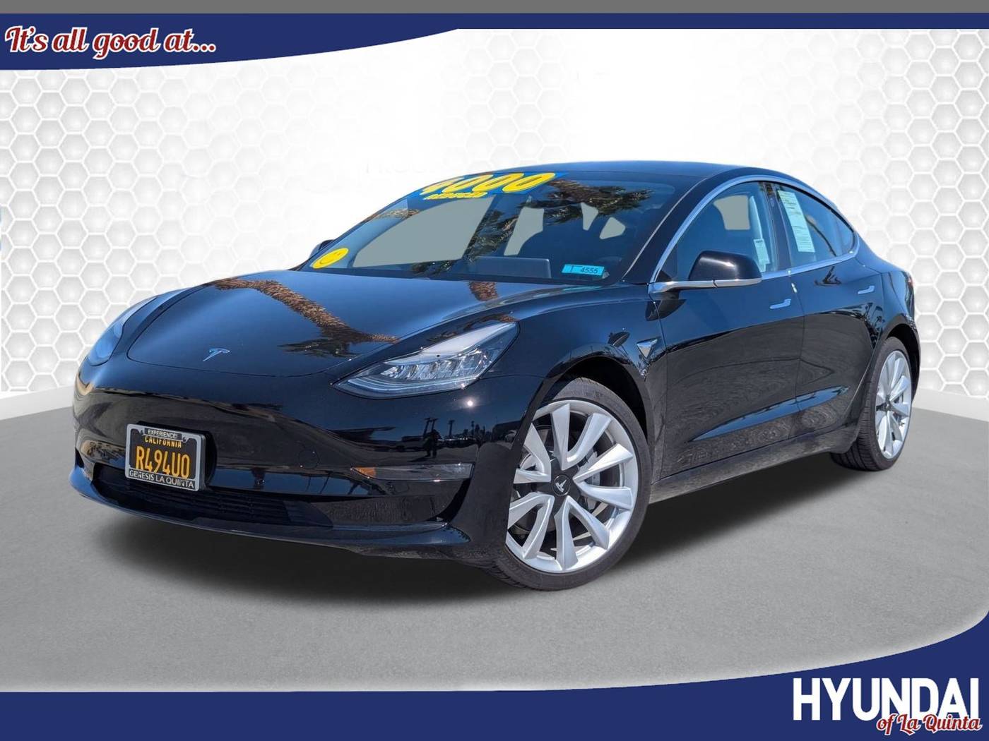 2019 Tesla Model 3 Standard Range Plus — Sedan — 51,420 mi — La Quinta, CA