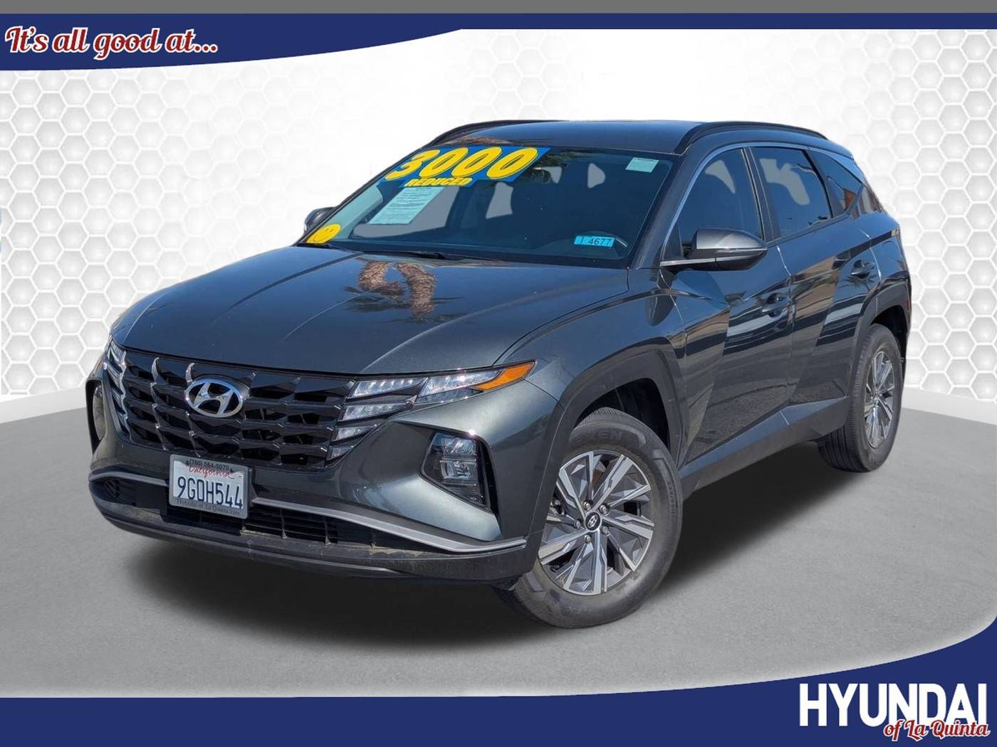 2023 Hyundai Tucson Hybrid Blue — SUV — 29,609 mi — La Quinta, CA