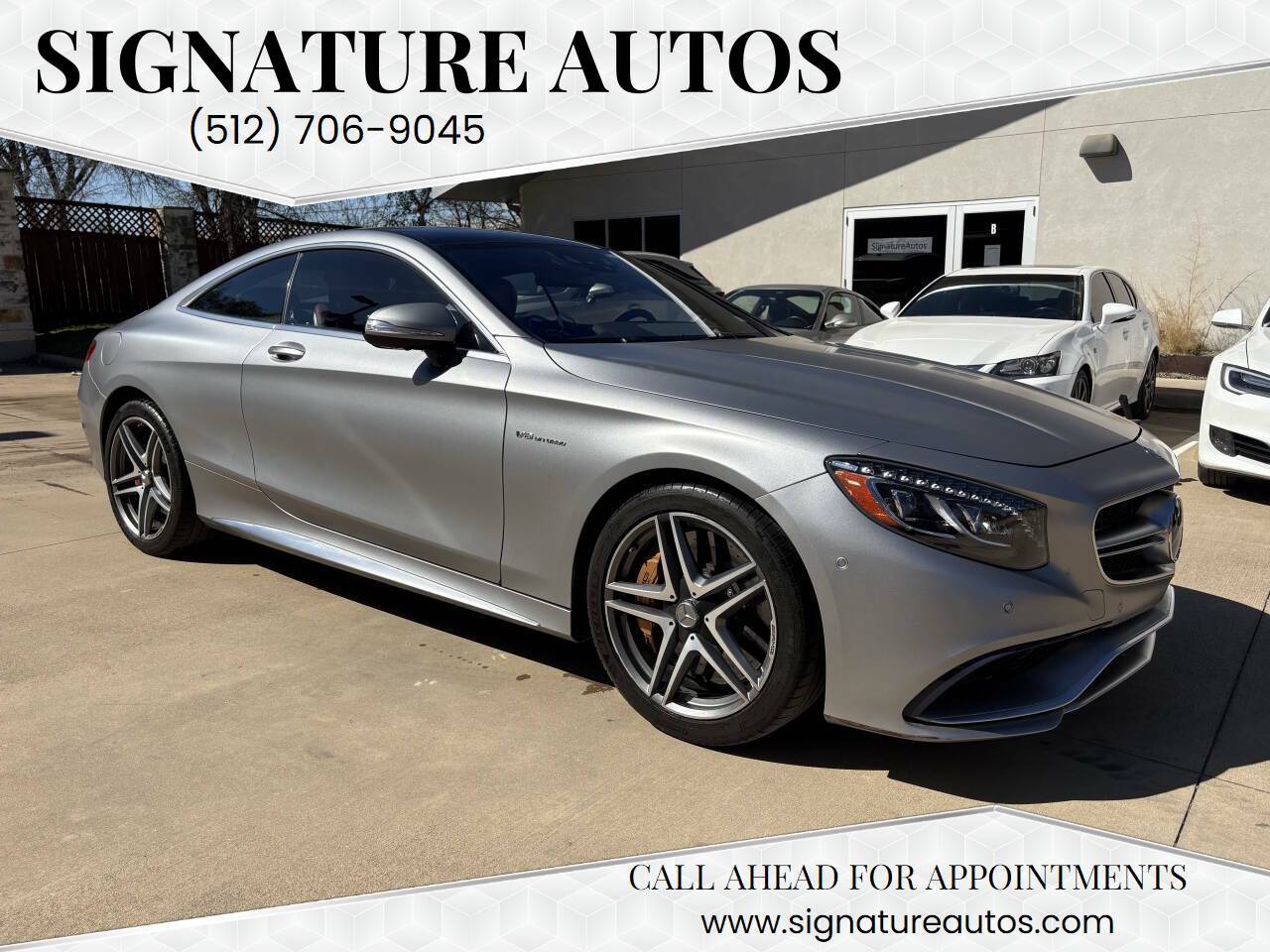 2015 Mercedes-Benz S-Class S 63 AMG — Coupe — 42,463 mi — Austin, TX