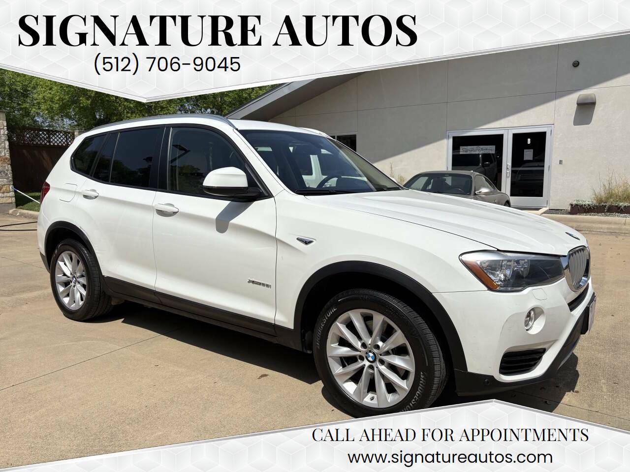 2015 BMW X3 28i — SUV — 85,130 mi — Austin, TX