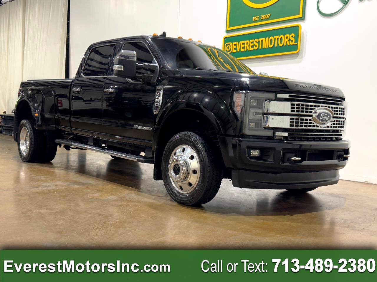 2019 Ford Super Duty F-450 XLT — Pickup Truck — 51,937 mi — Houston, TX
