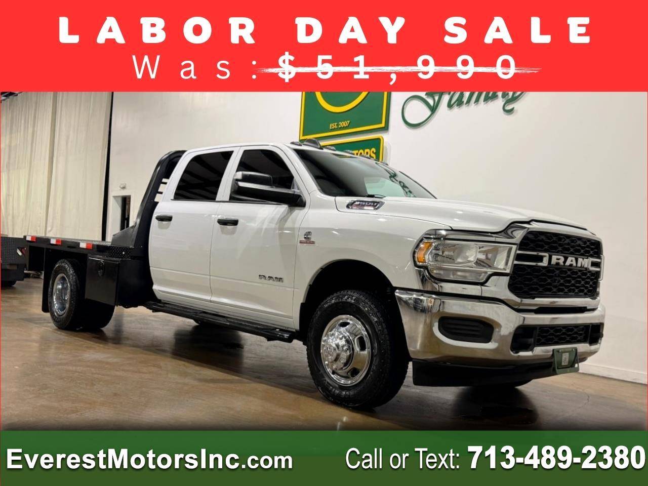 2022 Ram 3500 Chassis Cab Tradesman — Chassis Cab Truck — 50,494 mi — Houston, TX