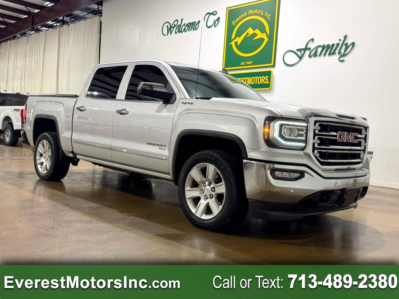 2018 GMC Sierra 1500 SLT — Pickup Truck — 56,608 mi — Houston, TX