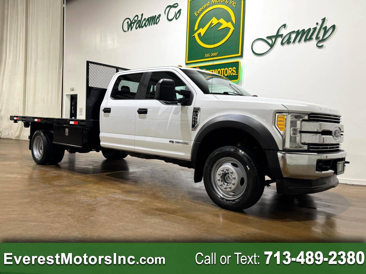2017 Ford Super Duty F-550 Chassis Cab XL — Chassis Cab Truck — 110,851 mi — Houston, TX