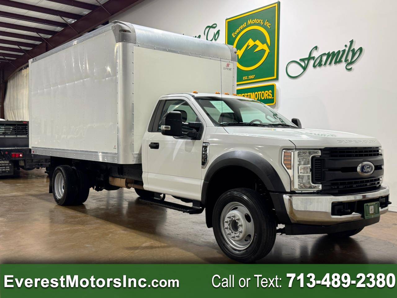 2019 Ford Super Duty F-550 Chassis Cab XL — Chassis Cab Truck — 89,641 mi — Houston, TX