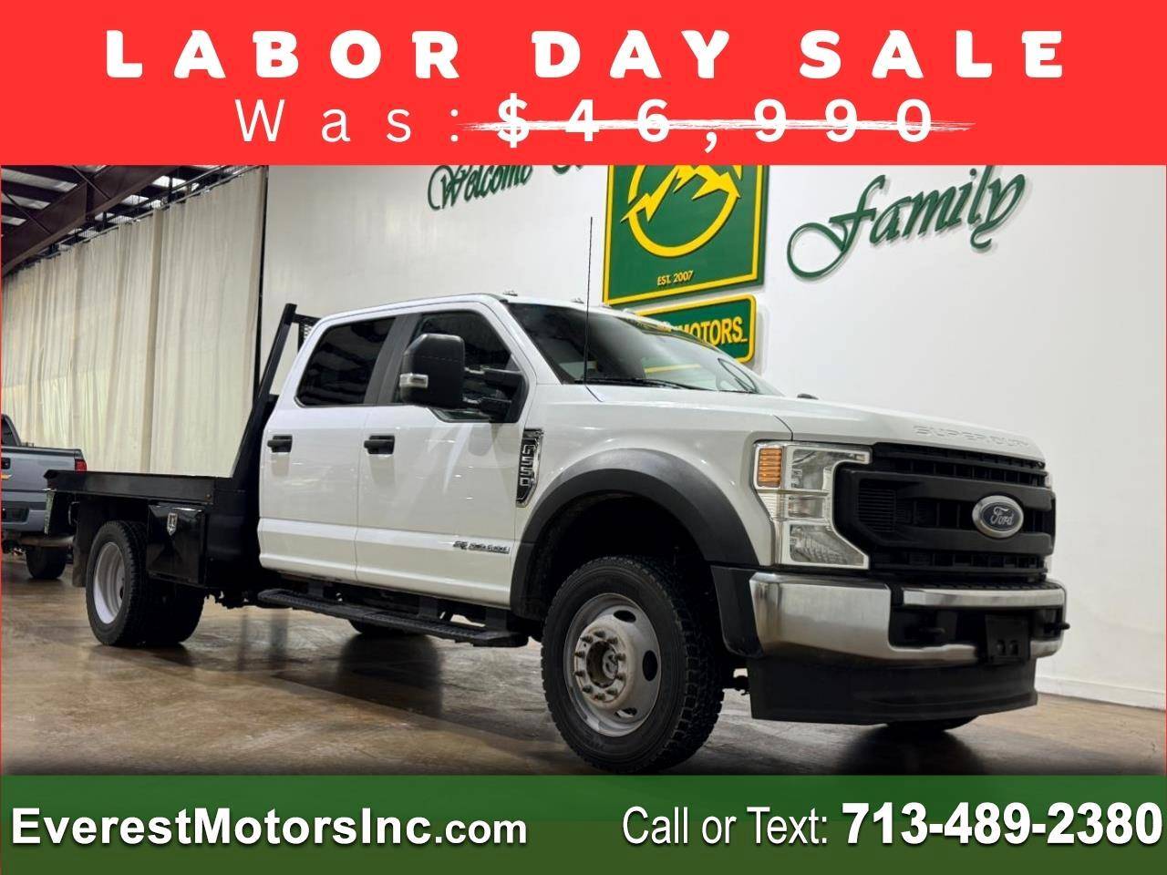 2022 Ford Super Duty F-550 Chassis Cab XL — Chassis Cab Truck — 118,620 mi — Houston, TX
