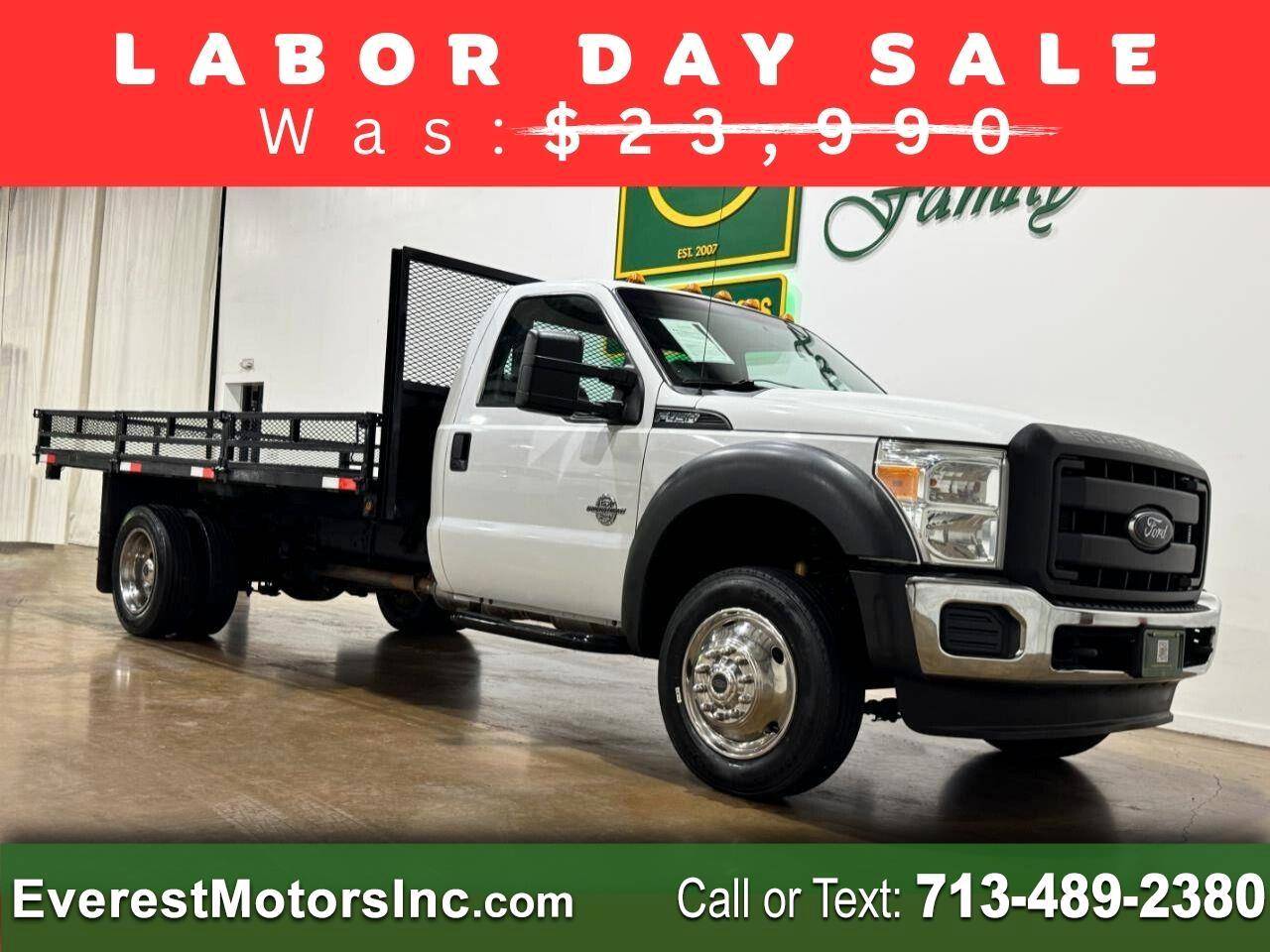 2015 Ford Super Duty F-450 Chassis Cab XL — Chassis Cab Truck — 185,860 mi — Houston, TX