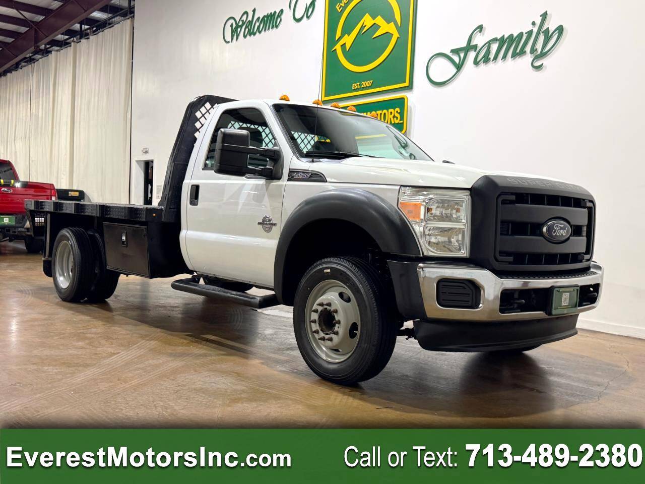 2015 Ford Super Duty F-550 Chassis Cab XL — Chassis Cab Truck — 81,827 mi — Houston, TX