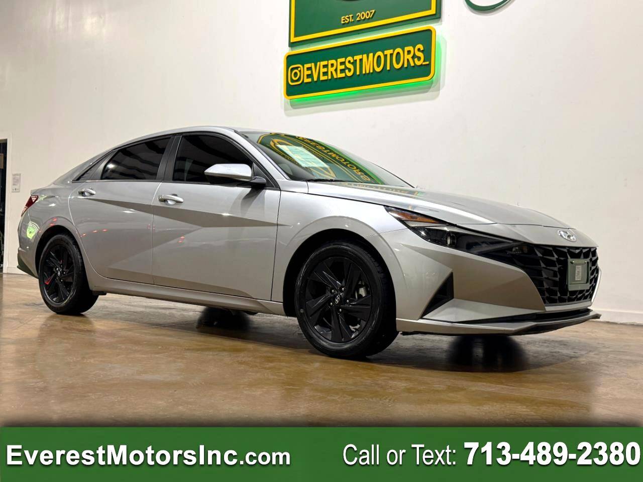 2021 Hyundai Elantra SEL — Sedan — 72,781 mi — Houston, TX