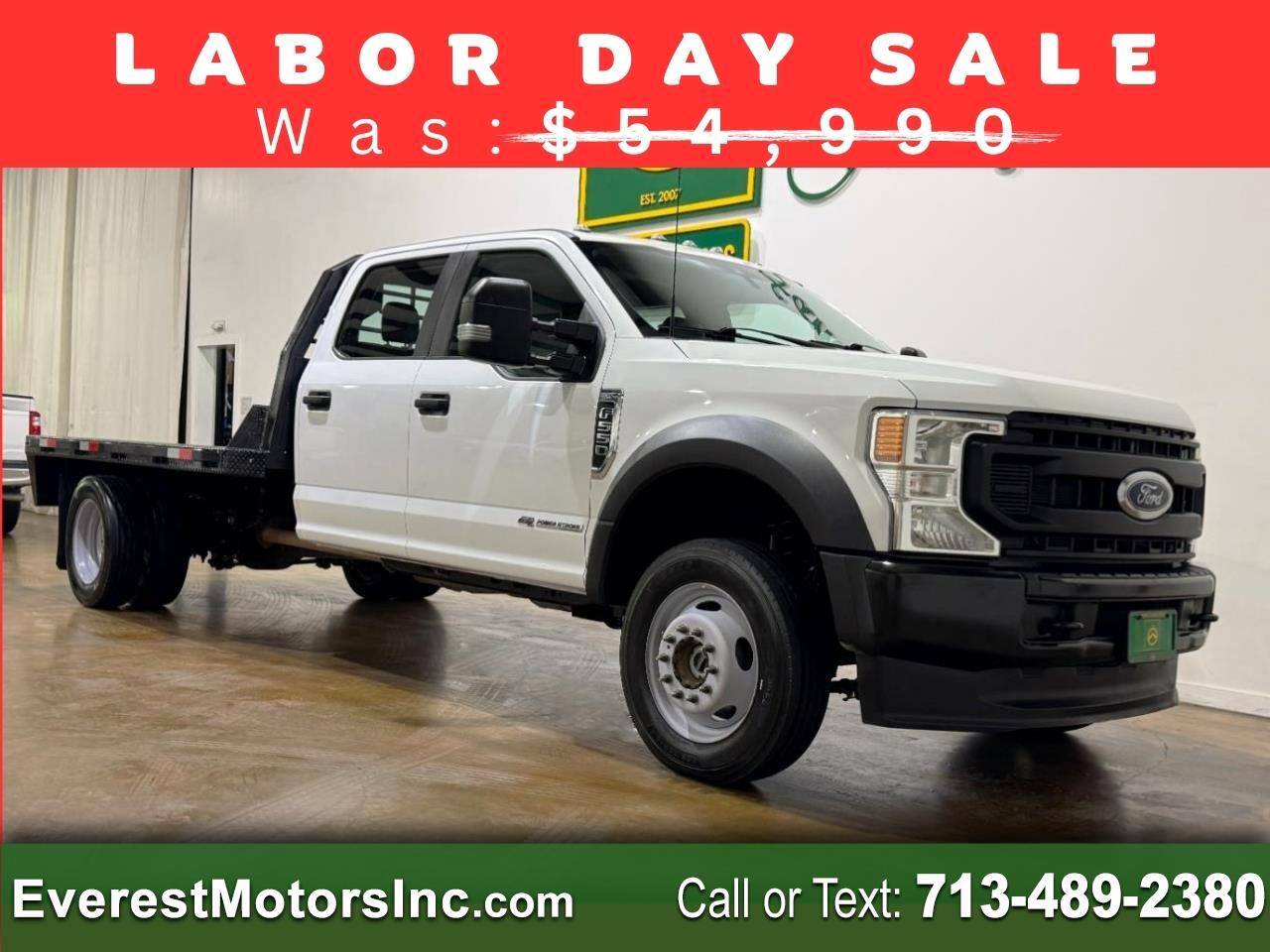 2022 Ford Super Duty F-550 Chassis Cab XL — Chassis Cab Truck — 65,137 mi — Houston, TX