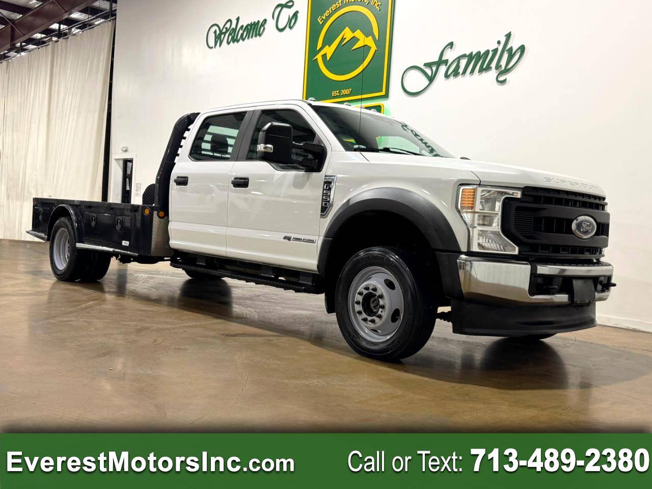 2020 Ford Super Duty F-550 Chassis Cab XL — Chassis Cab Truck — 110,004 mi — Houston, TX