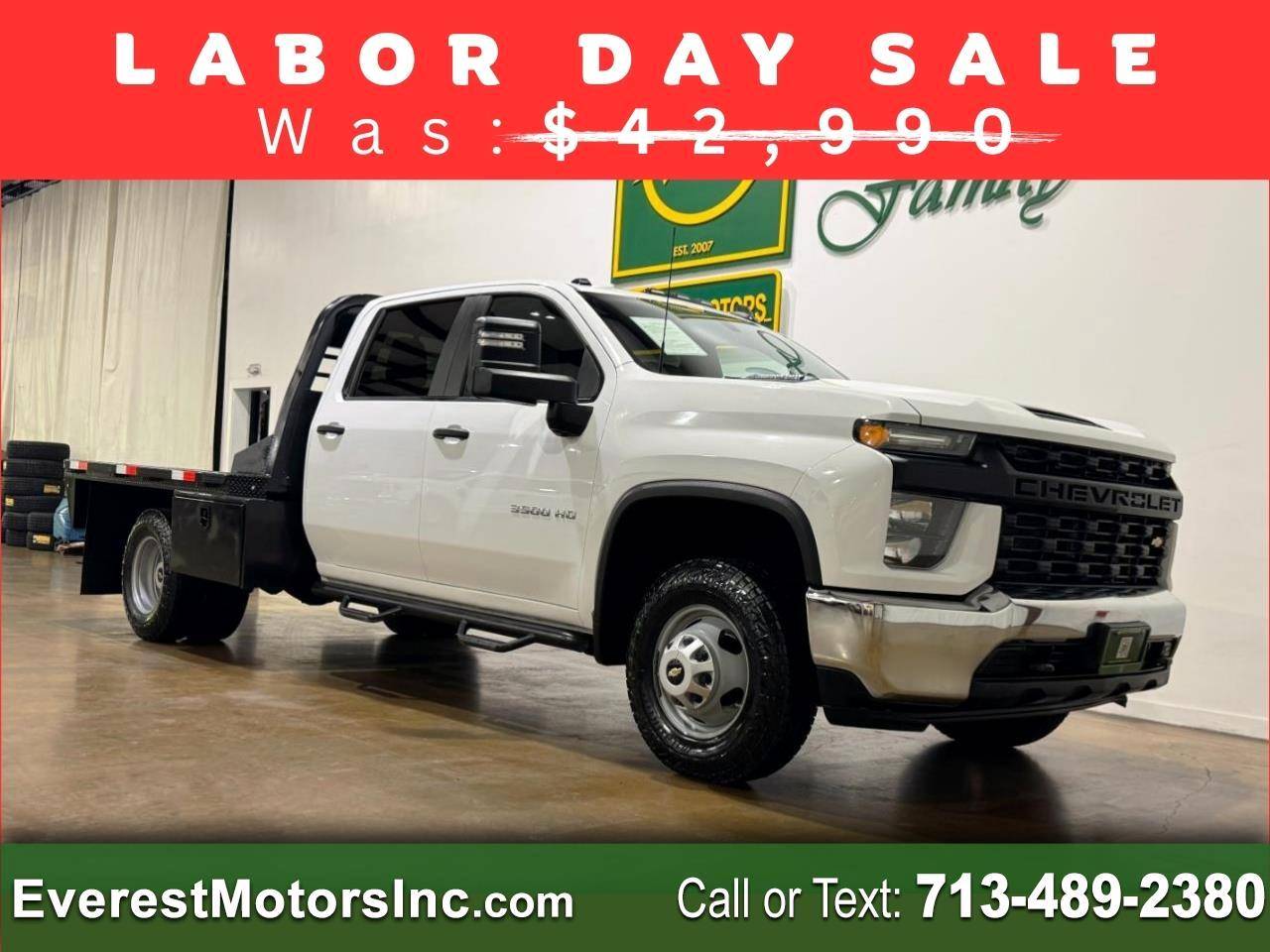 2020 Chevrolet Silverado 3500HD Chassis Cab WT — Chassis Cab Truck — 101,991 mi — Houston, TX