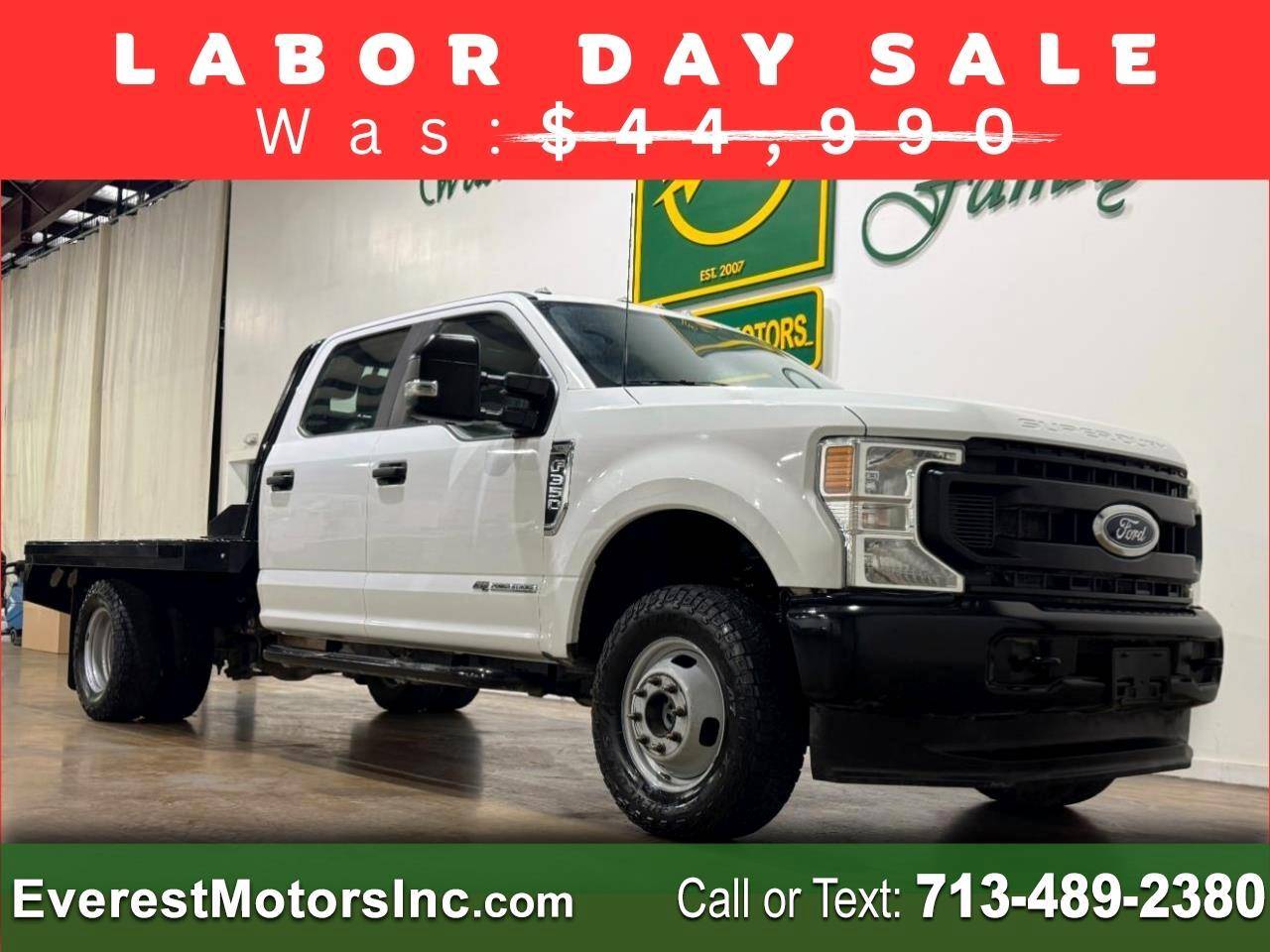 2022 Ford Super Duty F-350 Chassis Cab XL — Chassis Cab Truck — 112,240 mi — Houston, TX