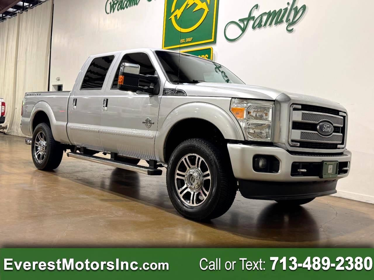2015 Ford Super Duty F-250 Platinum — Pickup Truck — 128,062 mi — Houston, TX