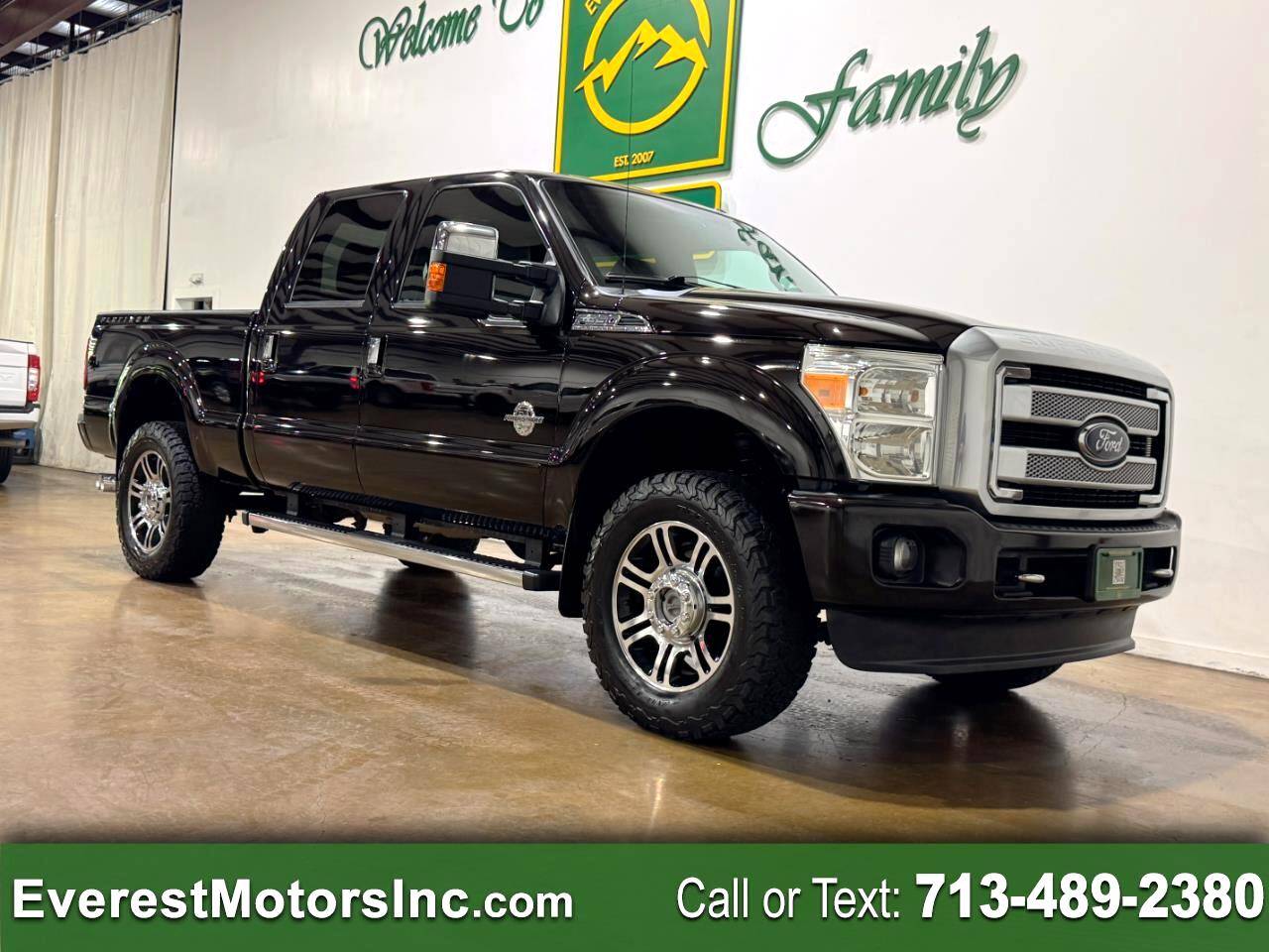 2014 Ford Super Duty F-350 Platinum — Pickup Truck — 148,697 mi — Houston, TX