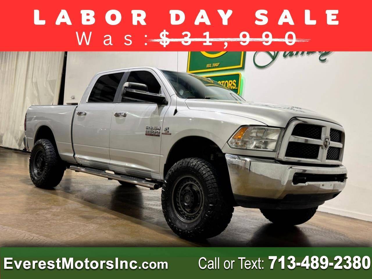 2017 Ram 2500 SLT — Pickup Truck — 142,781 mi — Houston, TX