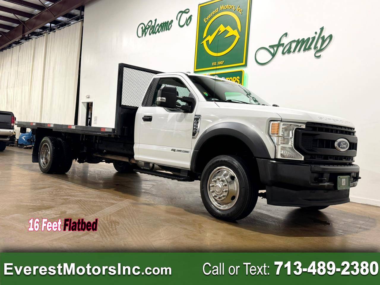 2021 Ford Super Duty F-550 Chassis Cab XL — Chassis Cab Truck — 91,388 mi — Houston, TX
