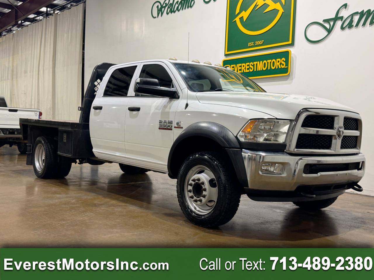 2015 Ram 5500 Tradesman — Chassis Cab Truck — 110,199 mi — Houston, TX