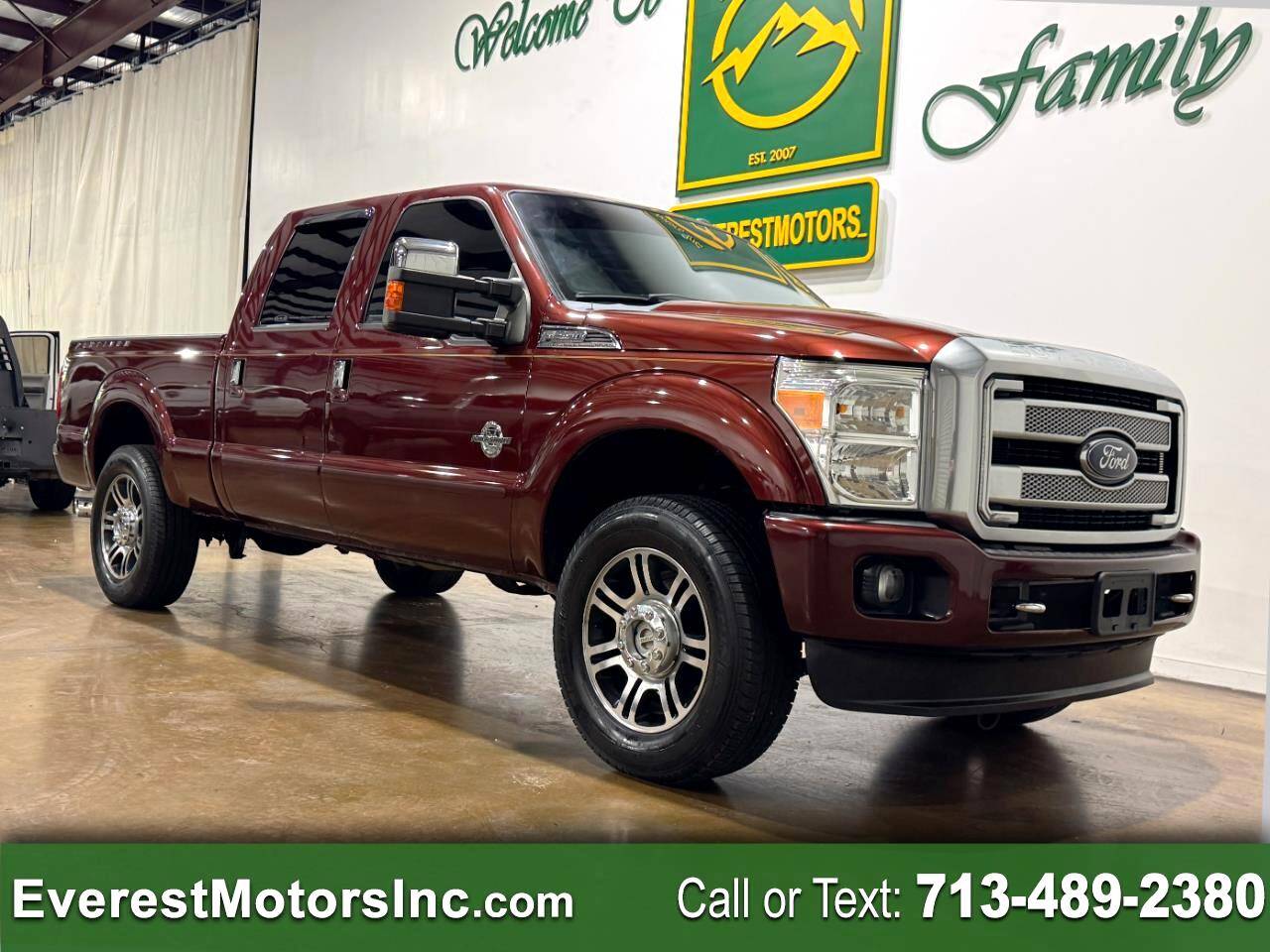 2015 Ford Super Duty F-250 Platinum — Pickup Truck — 86,162 mi — Houston, TX
