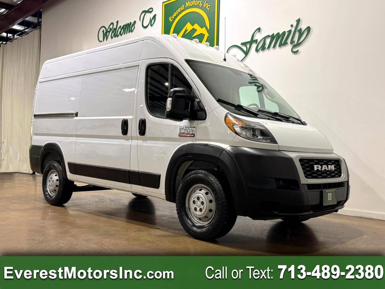 2020 Ram ProMaster Cargo Van 1500 — Cargo Van — 89,440 mi — Houston, TX