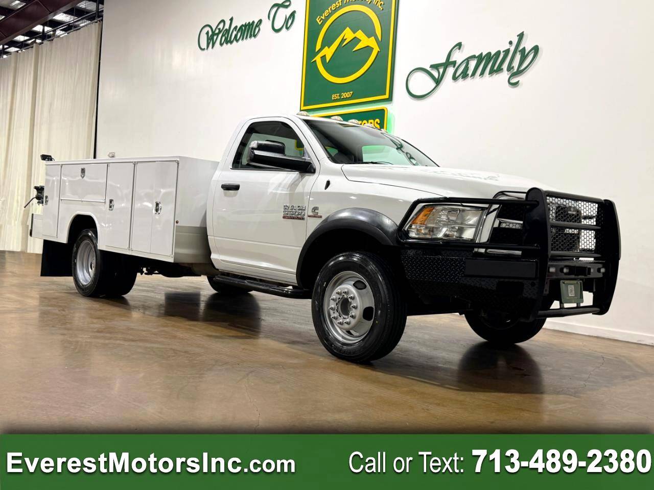 2016 Ram 5500 Tradesman — Chassis Cab Truck — 121,755 mi — Houston, TX