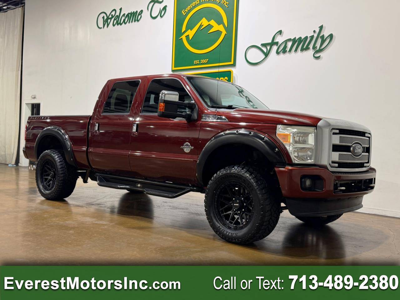 2015 Ford Super Duty F-350 Platinum — Pickup Truck — 104,959 mi — Houston, TX