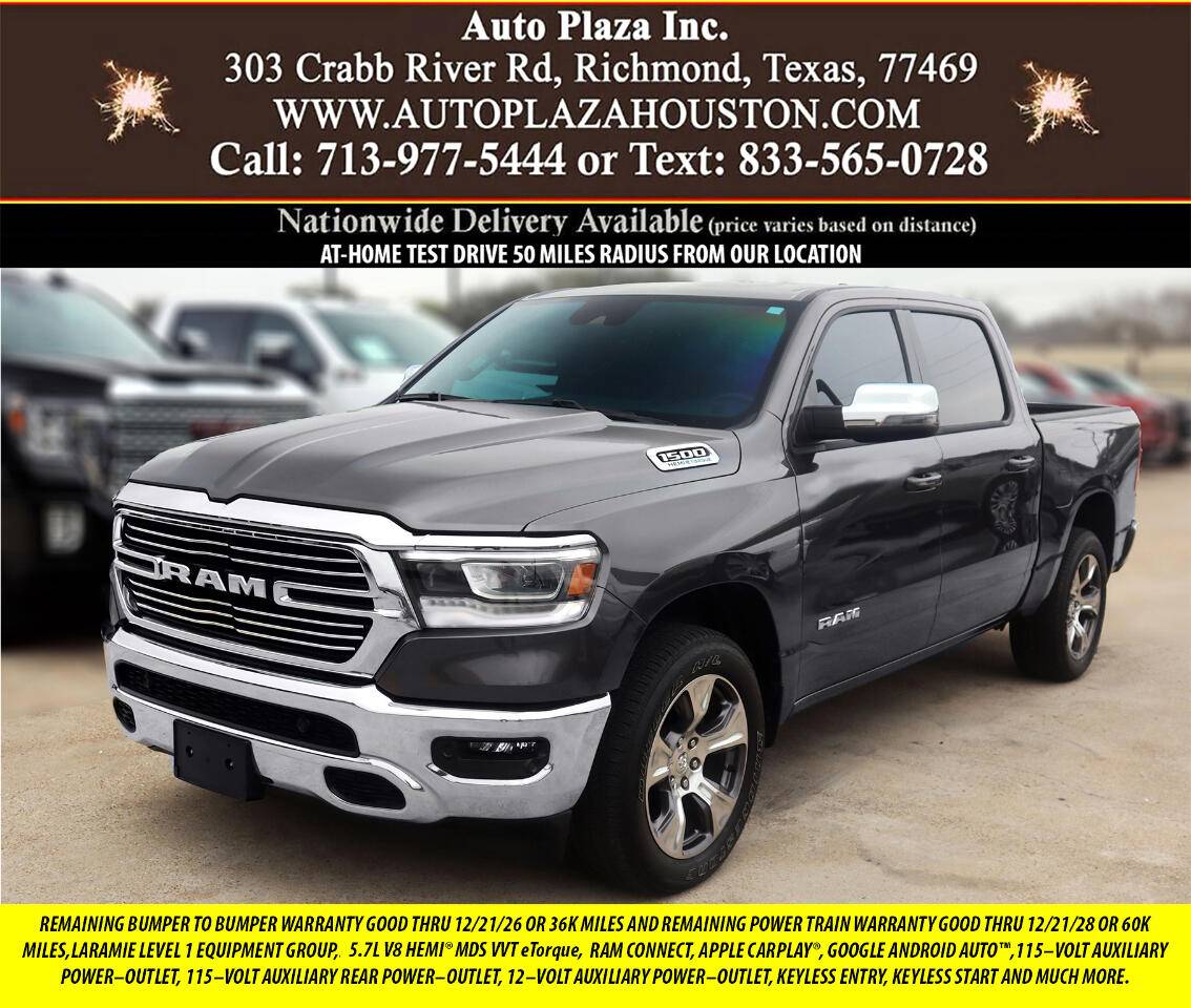 2024 Ram 1500 Laramie — Pickup Truck — 23,222 mi — Richmond, TX