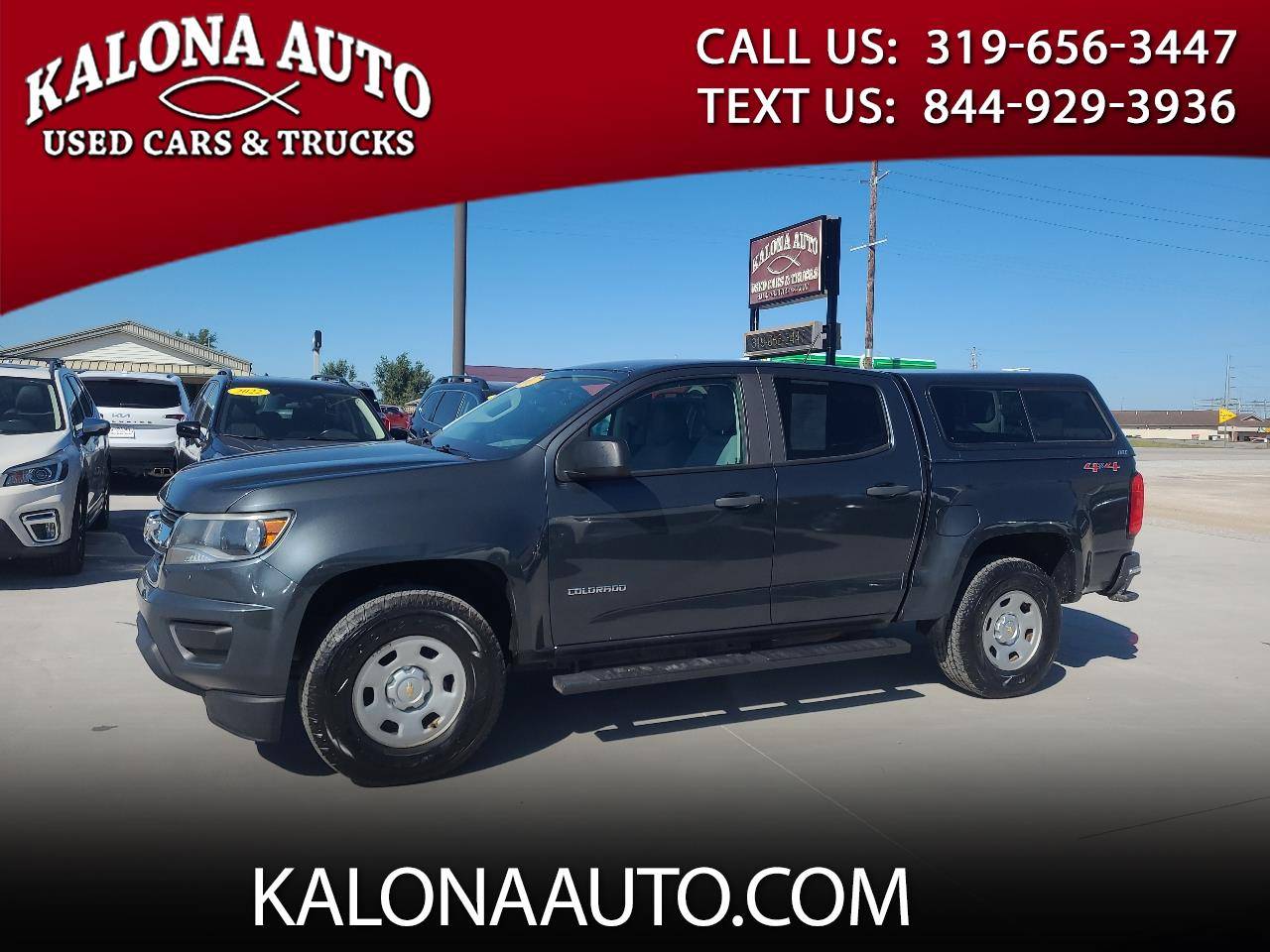 2017 Chevrolet Colorado WT — Pickup Truck — 112,747 mi — Kalona, IA