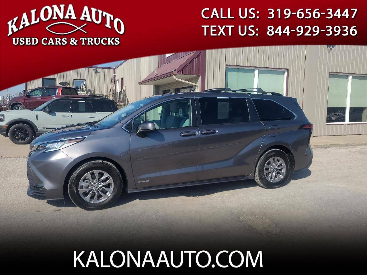 2021 Toyota Sienna LE — Minivan — 50,546 mi — Kalona, IA