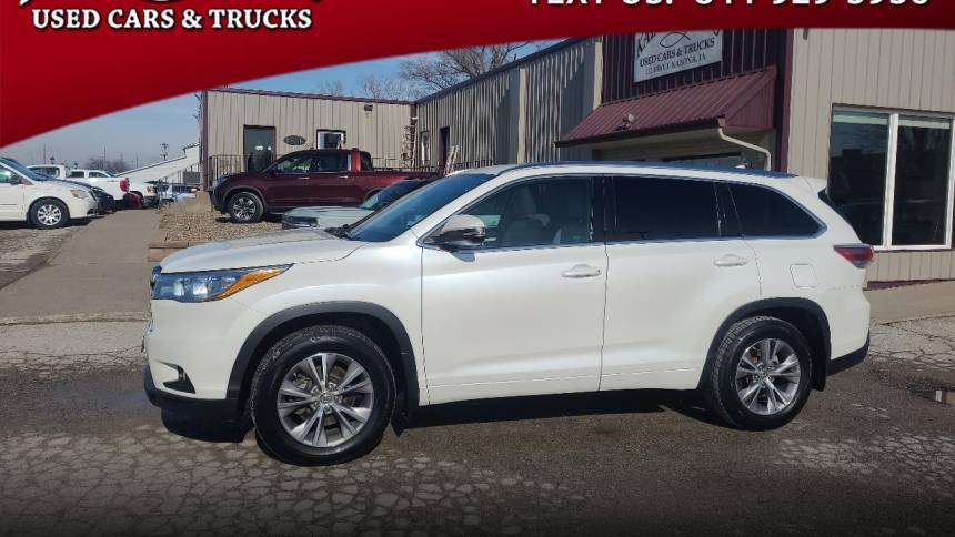 2015 Toyota Highlander XLE — SUV — 147,622 mi — Kalona, IA