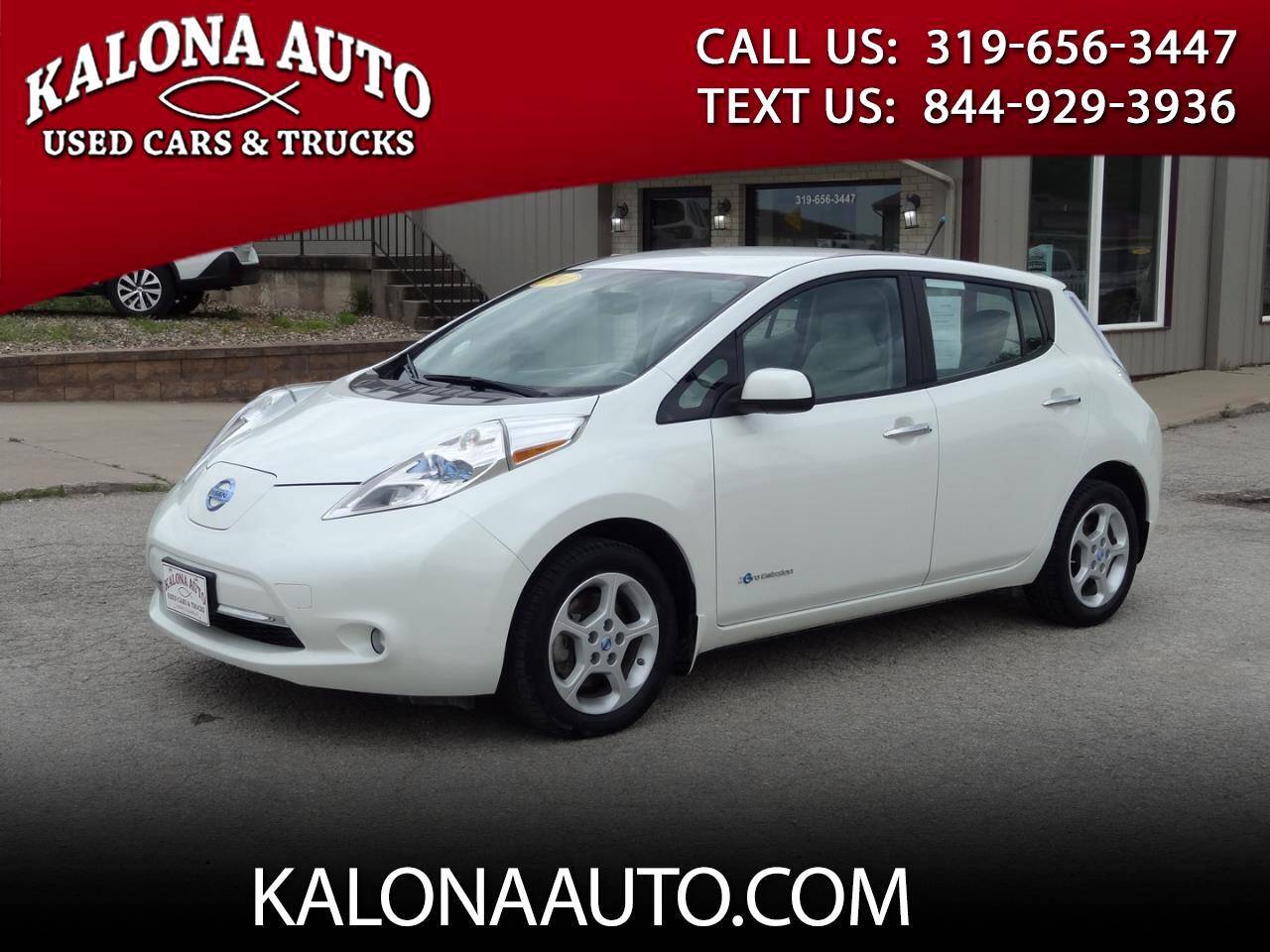2014 Nissan LEAF SV — Hatchback — 51,339 mi — Kalona, IA