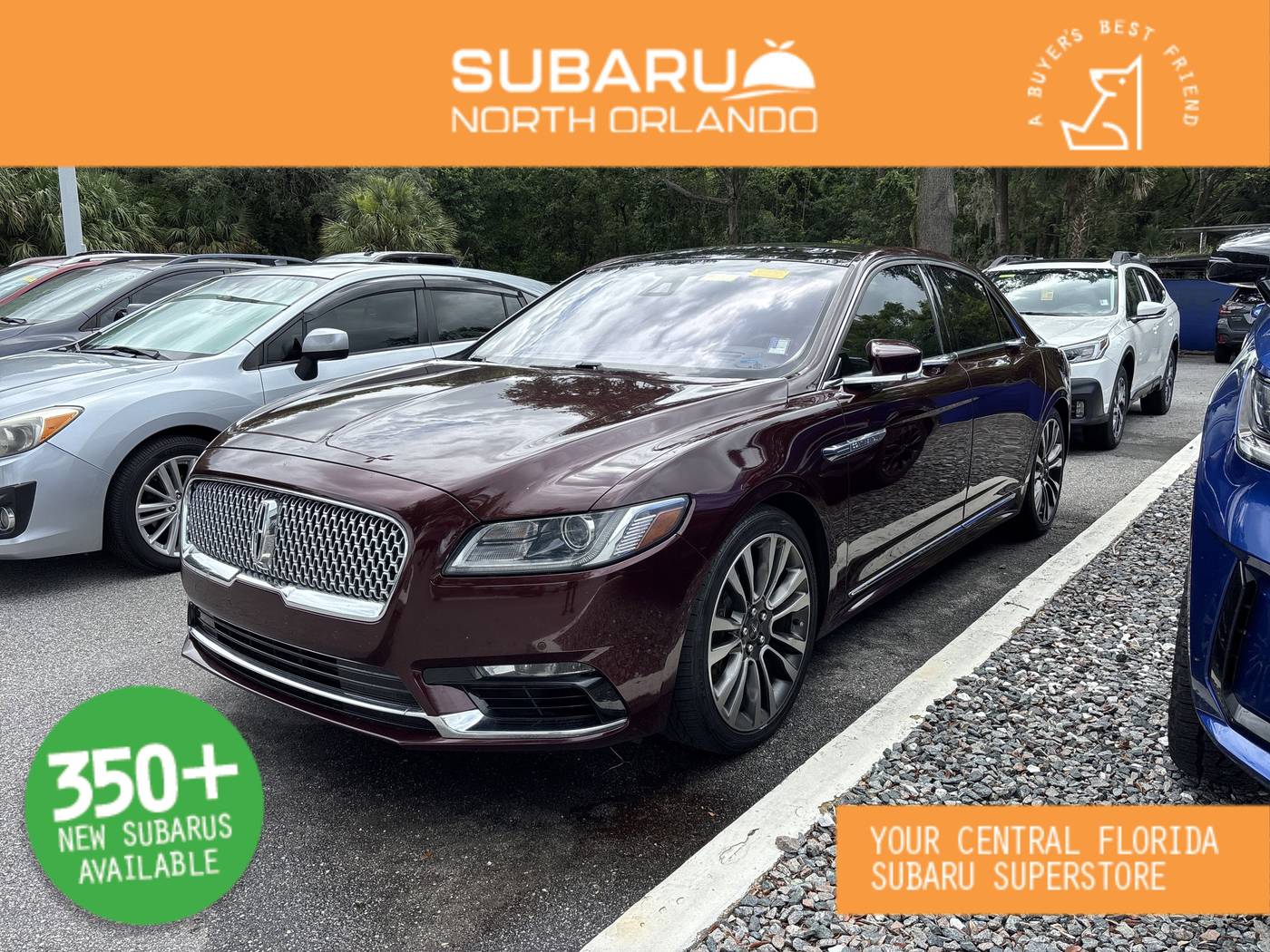 2019 Lincoln Continental Reserve — Sedan — 54,162 mi — Sanford, FL
