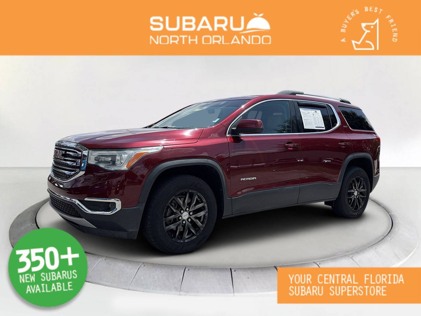 2017 GMC Acadia SLT — SUV — 60,911 mi — Sanford, FL
