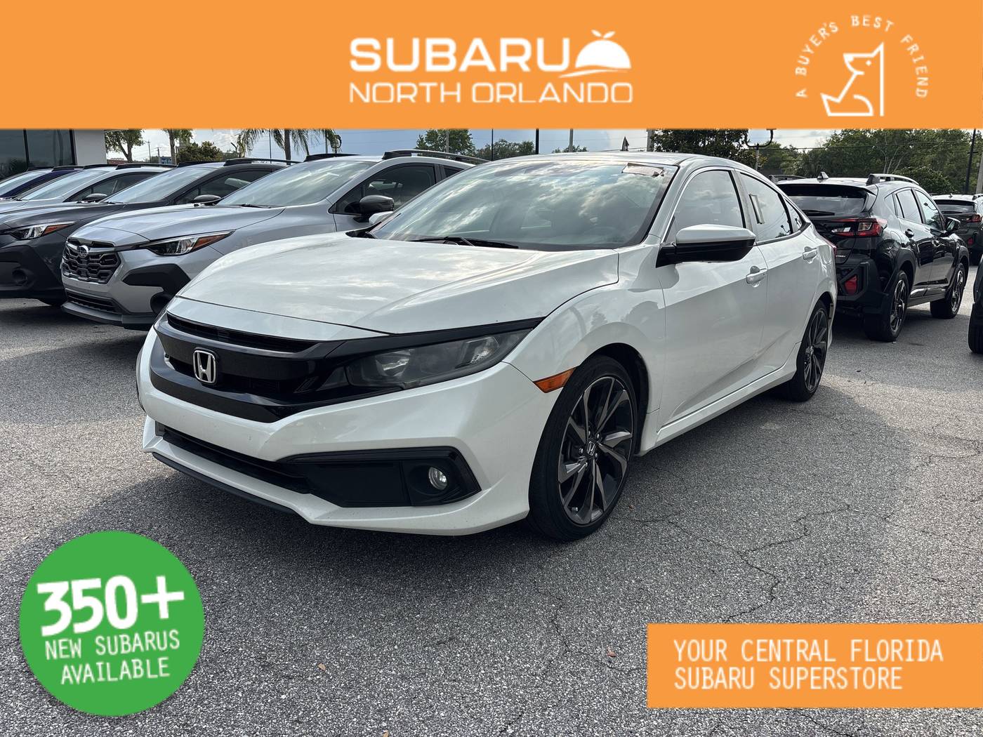 2019 Honda Civic Sport — Sedan — 41,246 mi — Sanford, FL