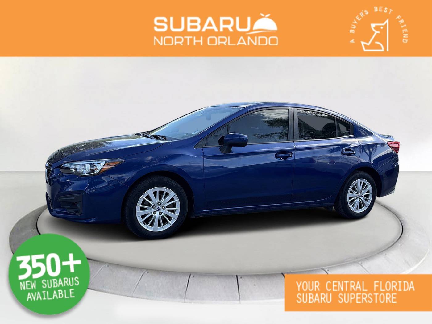 2018 Subaru Impreza 2.0i Premium — Sedan — 44,627 mi — Sanford, FL