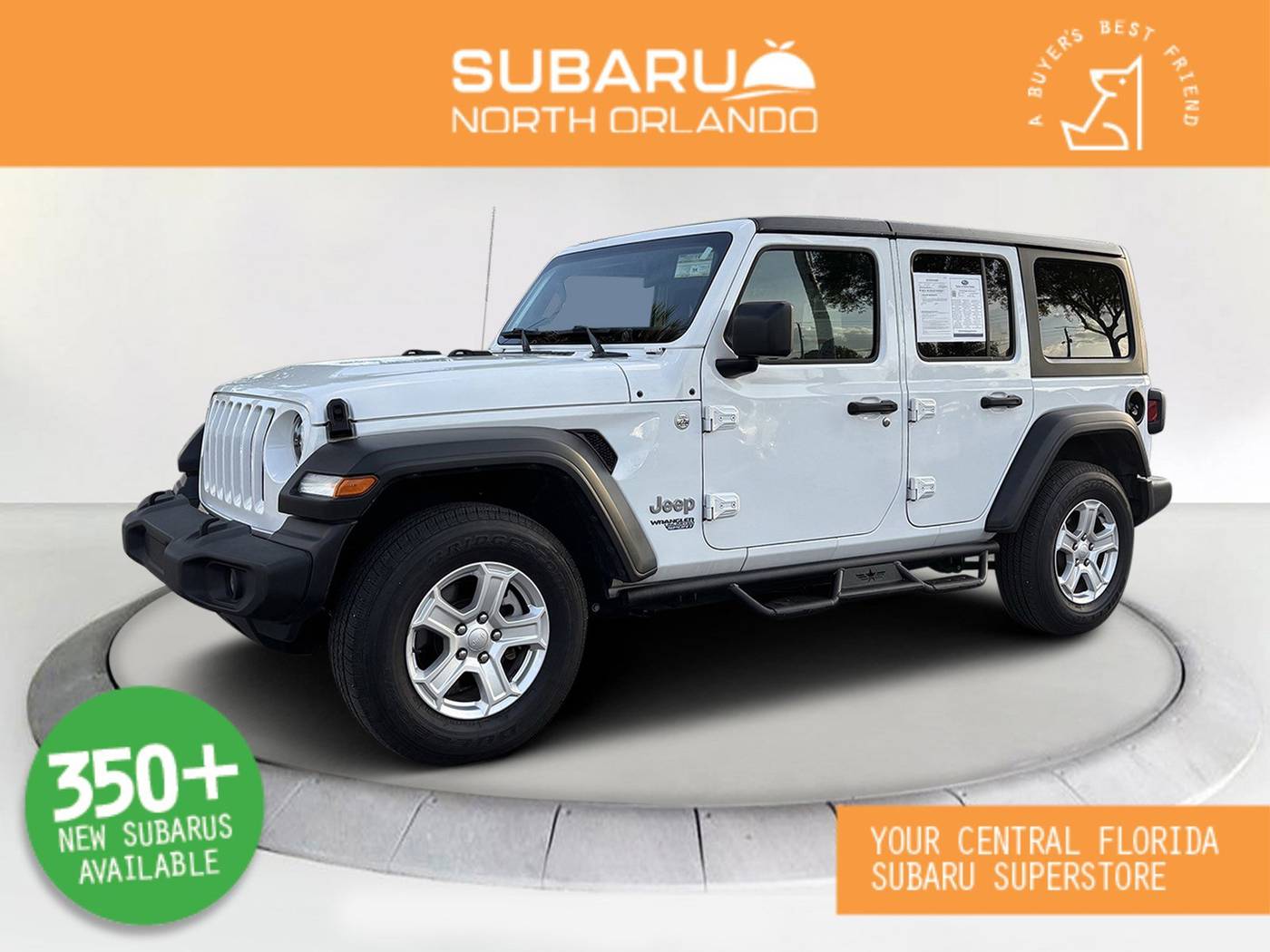 2019 Jeep Wrangler Sport S — SUV — 93,408 mi — Sanford, FL