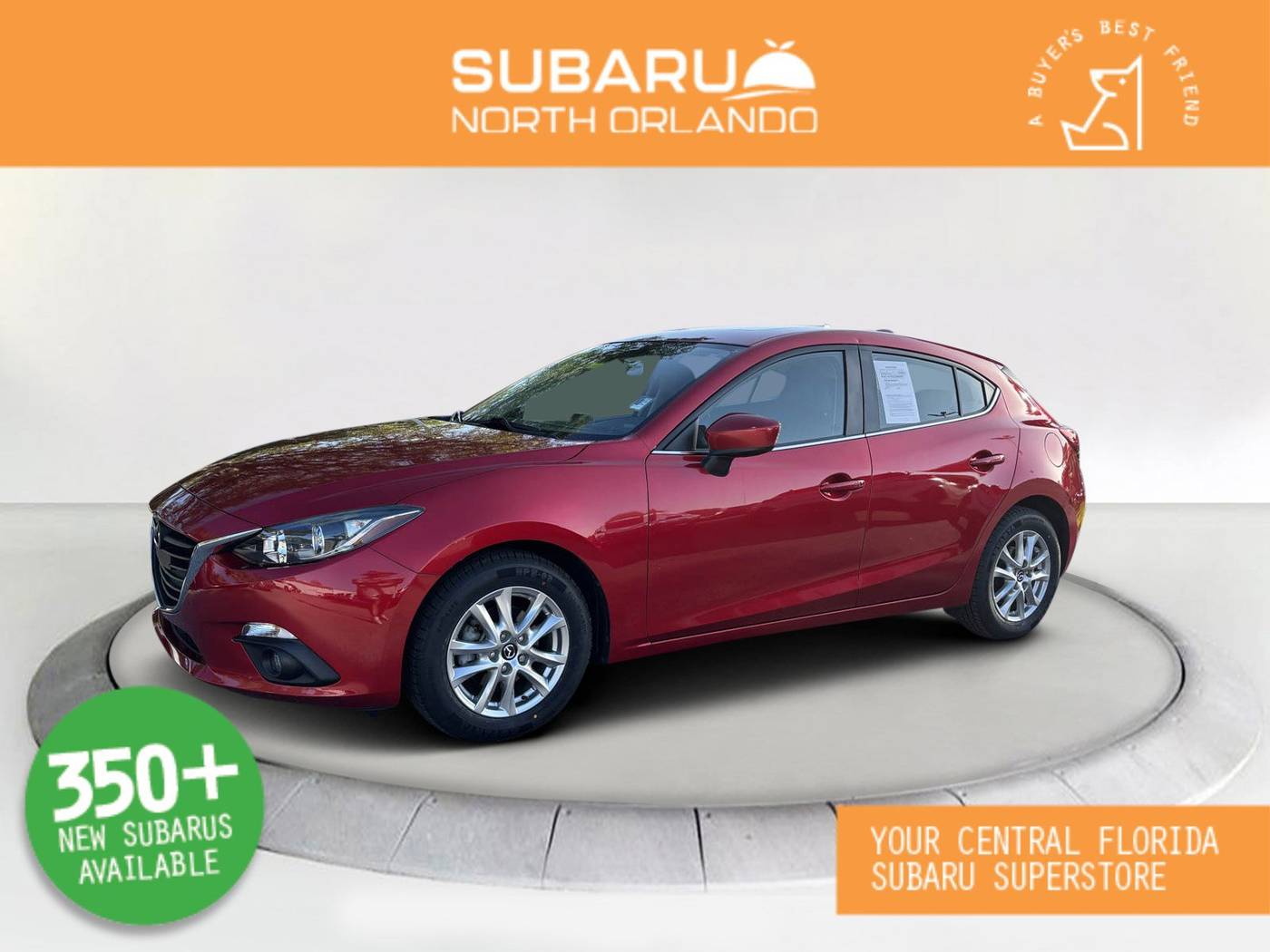 2015 Mazda Mazda3 i Grand Touring — Hatchback — 32,929 mi — Sanford, FL