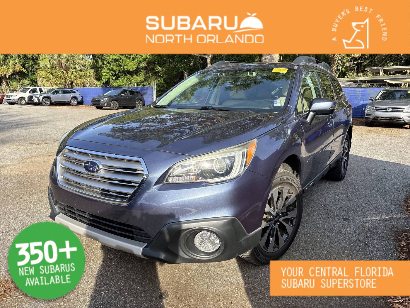2017 Subaru Outback 3.6R Limited — SUV — 123,420 mi — Sanford, FL
