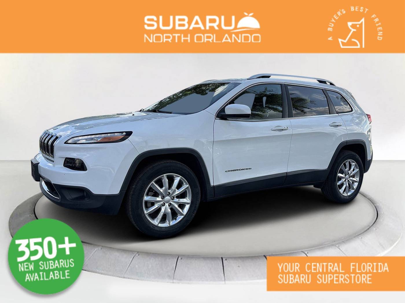 2017 Jeep Cherokee Limited — SUV — 77,516 mi — Sanford, FL