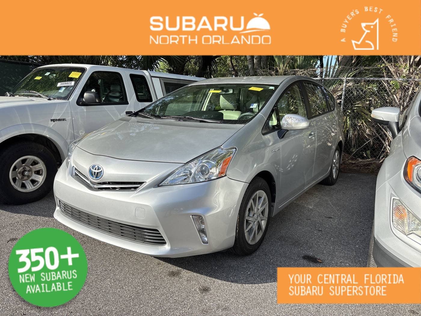 2014 Toyota Prius v Three — Wagon — 91,017 mi — Sanford, FL