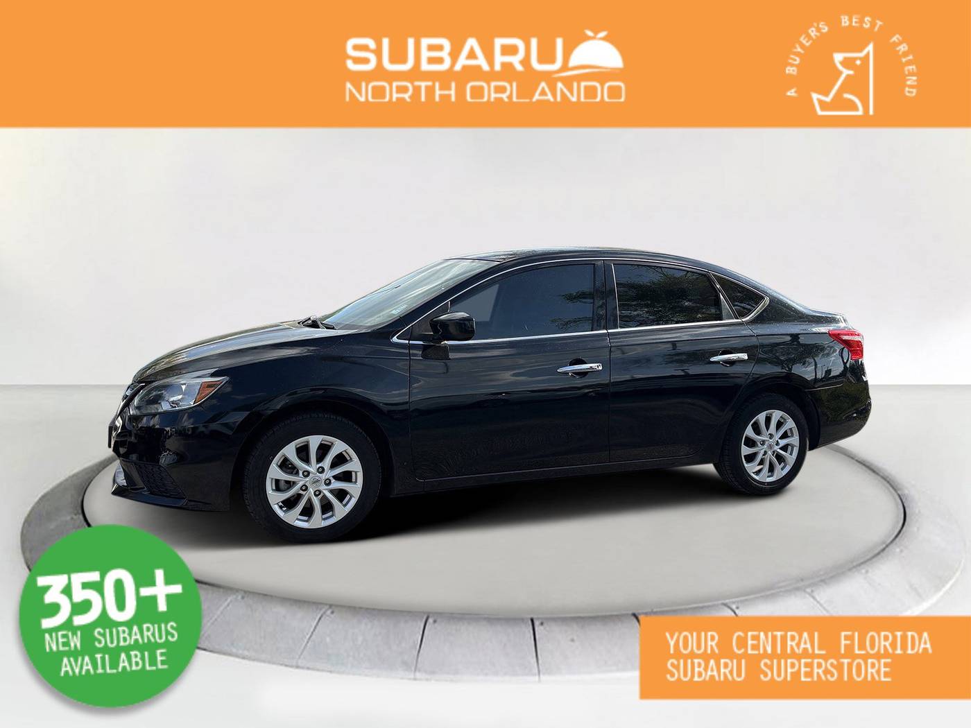 2018 Nissan Sentra SV — Sedan — 76,474 mi — Sanford, FL