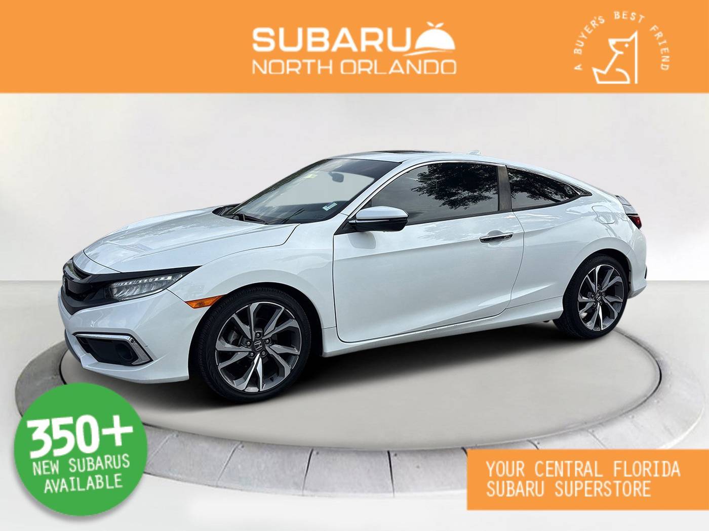 2019 Honda Civic Touring — Coupe — 39,789 mi — Sanford, FL