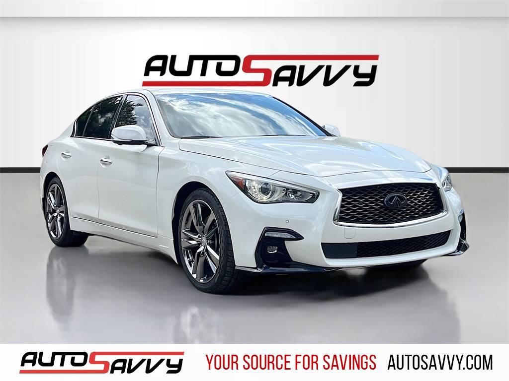 2021 INFINITI Q50 3.0t SIGNATURE EDITION — Sedan — 34,962 mi — Houston, TX