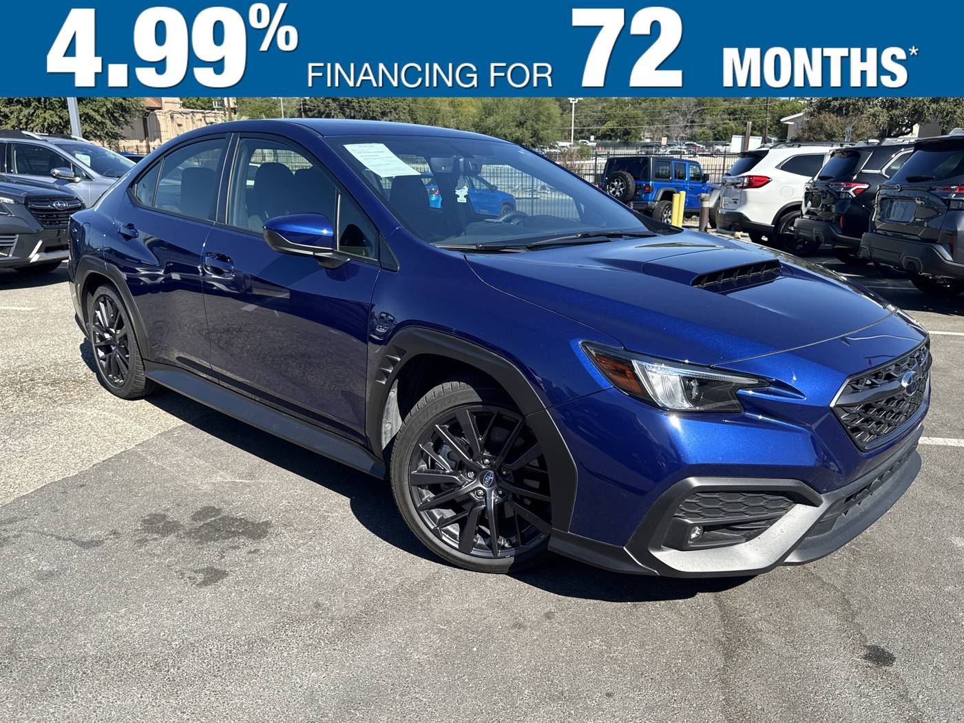 2023 Subaru WRX Premium — Sedan — 26,490 mi — San Antonio, TX