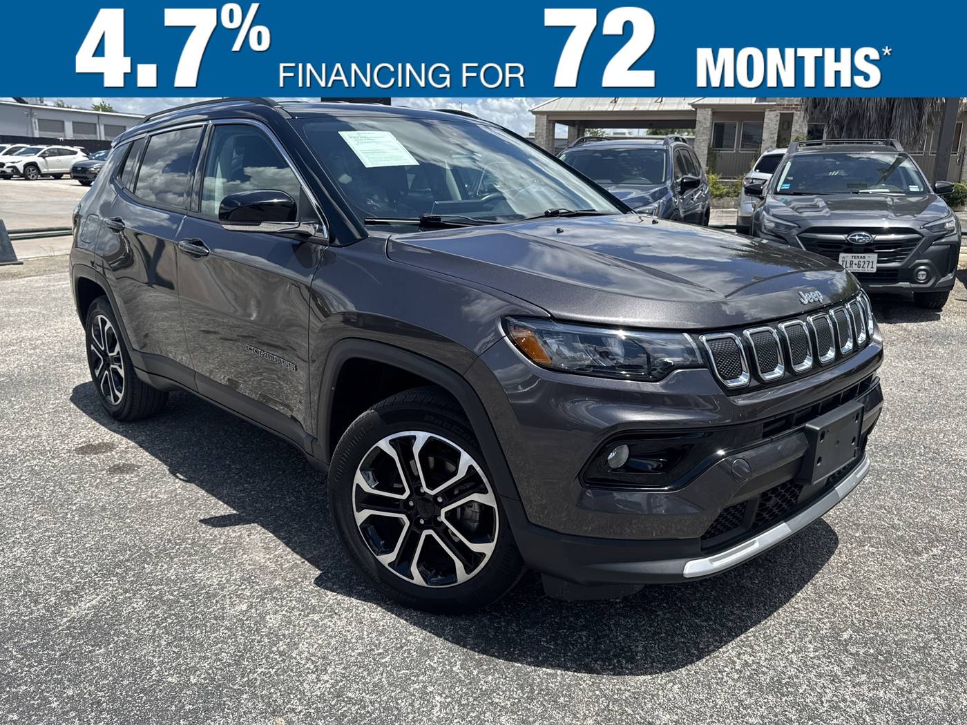 2022 Jeep Compass Limited — SUV — 26,333 mi — San Antonio, TX