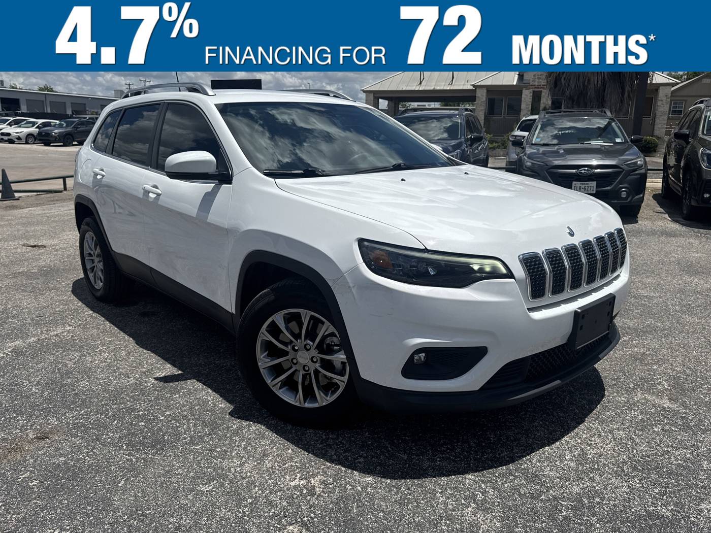 2021 Jeep Cherokee Latitude Lux — SUV — 40,589 mi — San Antonio, TX