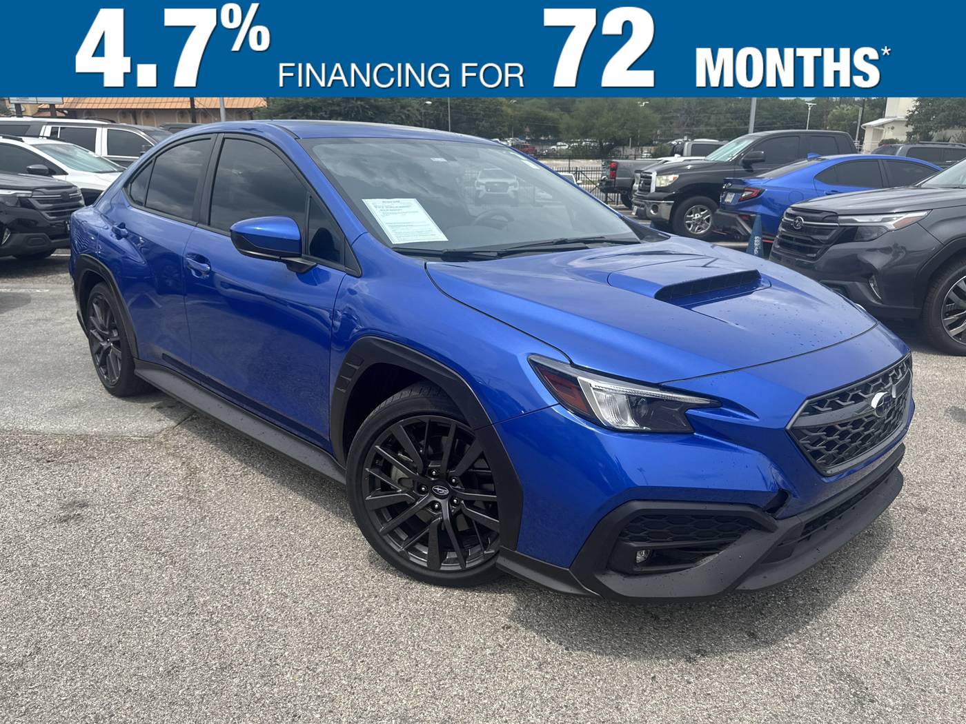 2022 Subaru WRX Premium — Sedan — 23,634 mi — San Antonio, TX