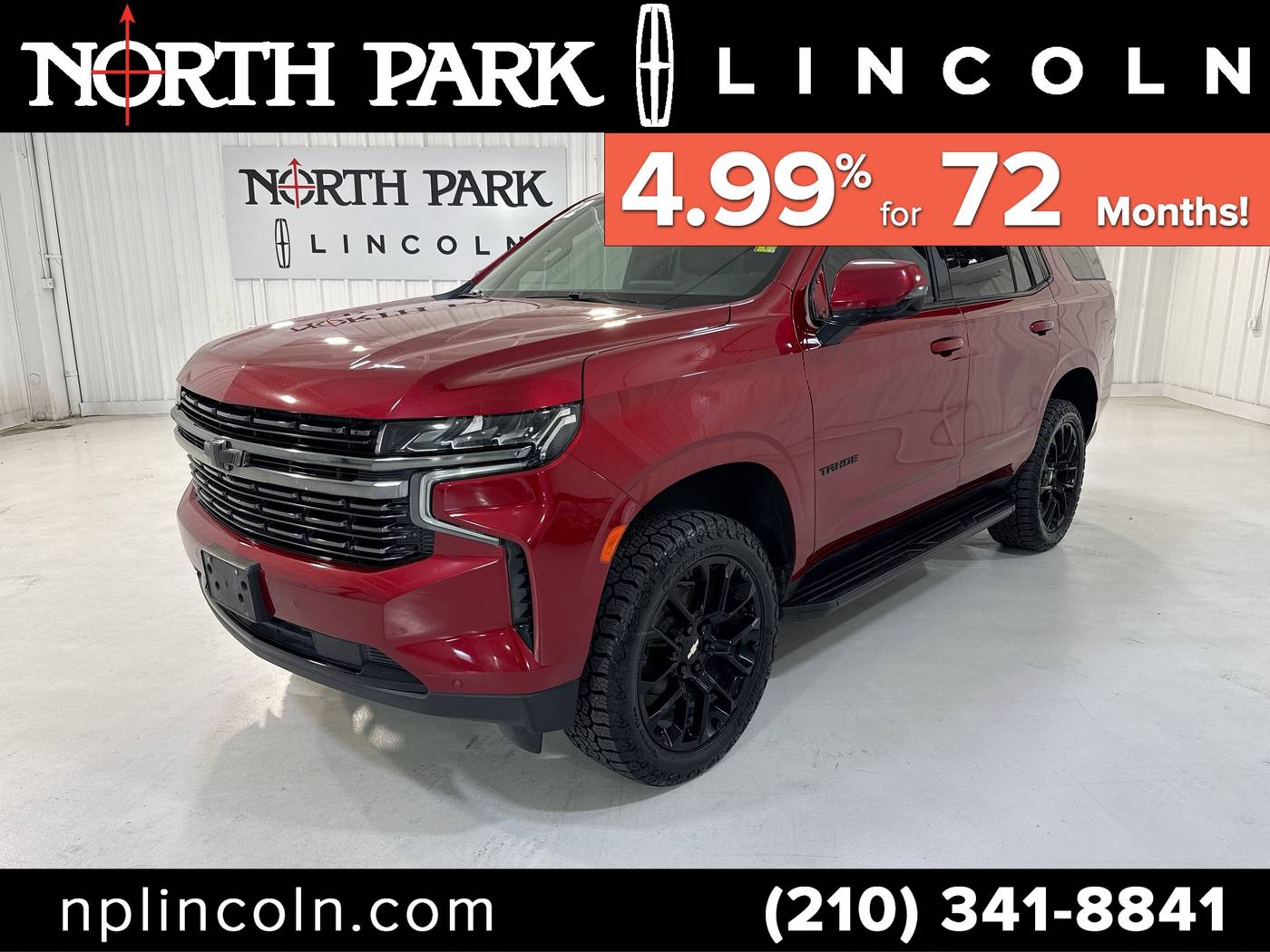 2022 Chevrolet Tahoe RST — SUV — 78,169 mi — San Antonio, TX