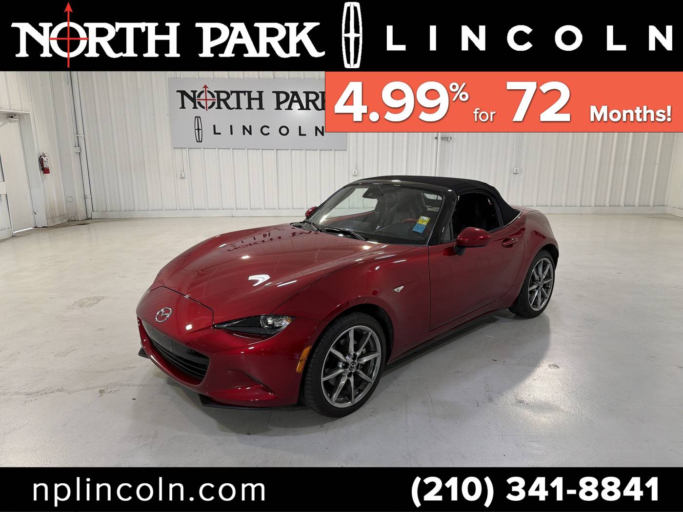 2022 Mazda MX-5 Miata Grand Touring — Convertible — 18,787 mi — San Antonio, TX