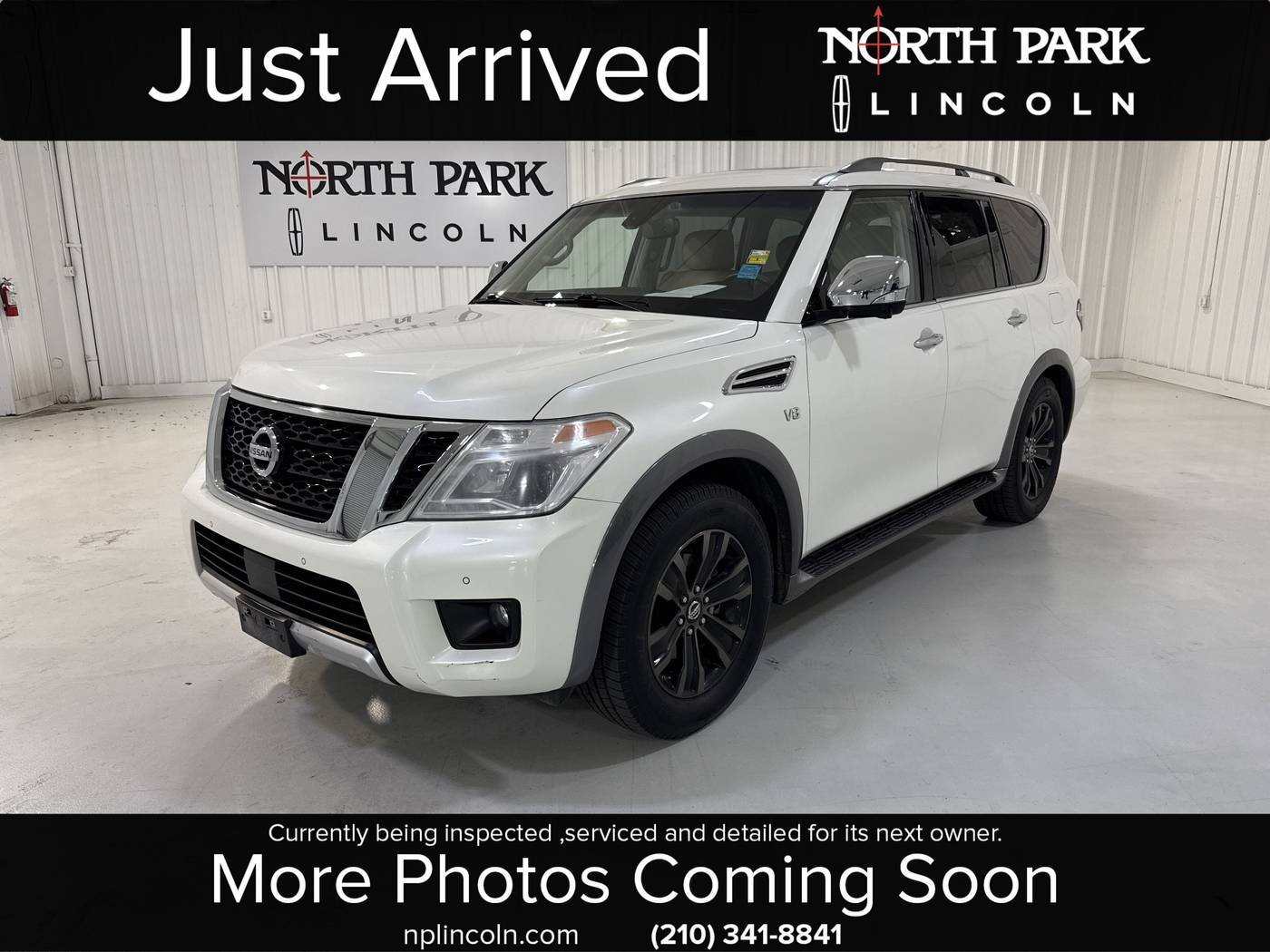 2017 Nissan Armada Platinum — SUV — 58,555 mi — San Antonio, TX